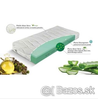 Matrac Materasso Viscogreen Aloe