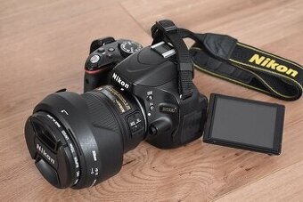 Nikon d5100 s objektivom 24mm AF-S 1,8G nafotene iba 22tisic