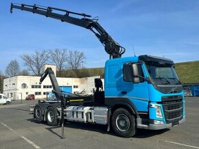 VOLVO FM 410 / 6x2/ 2016/ Hákový nosič + HIAB 166 +DO