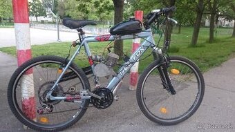 Benzínový-Motorový bike Odpružený po servise.26"ľahší ako B - 1