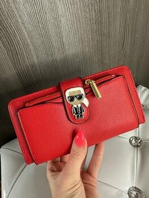 Karl Lagerfeld peňaženka červená