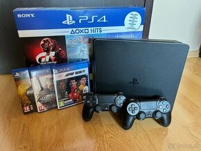 Sony PlayStation 4 slim - 500gb + 2x ovládač - 1