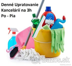 Upratovanie kancelárií Po- Pia 3h denne, Nové Mesto, BA