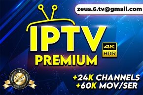 IPTV Premium Server 4K UHD (1 rok)