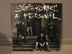 LP vinyl SVEŤO KORBEĽ & PERSONÁL –  Žiadny Rešpekt  - 1