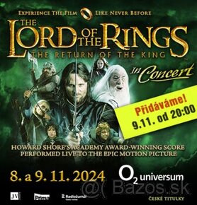 Lístky na THE LORD OF THE RINGS: THE RETURN OF THE KING in C