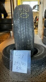 27. YOKOHAMA Geolandar 215/70 R16