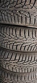 Predám 4ks jazdené zimné 175/65r15-84T Nokian