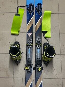 Skialp set Scarpa Alien+K2