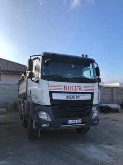 DAF CF 8x4 Sklápač S3 02/2016 ROCKINGER ZÁVES