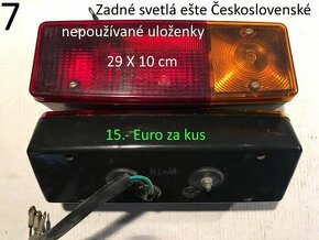 Odrazové sklíčka na bicykel, príves, traktor, vlečku - 1