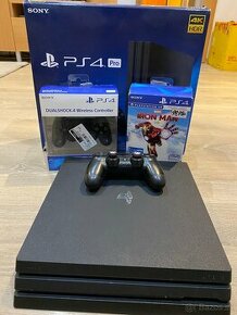 PS4 Pro s VR setom, SSD, hrami a príslušenstvom - TOP stav