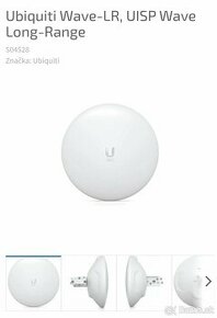 Ubiquiti wave lr