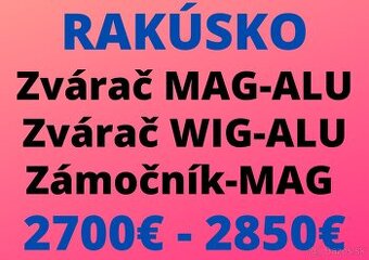 RAKÚSKO: ZVÁRAČ - ZÁMOČNÍK