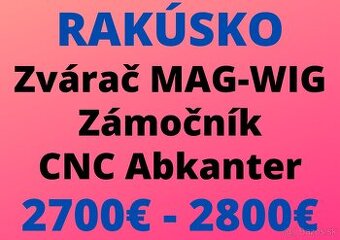 RAKÚSKO: ZVÁRAČ - ZÁMOČNÍK