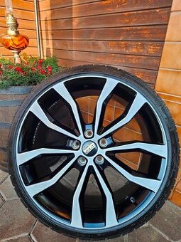 5x alu disky 5x114 R20 TESLA + 235/35 R20 zimné TOP