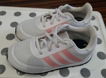 TENISKY ADIDAS PRE DIEVČA, BIELO-RUŽOVÉ, VEĽKOSŤ 26