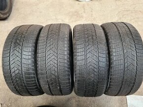 245/45r19 zimné 4 ks PIRELLI dezén 7,2-7 mm DOT2018 - 1