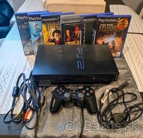 Predám nevyužívanú Playstation 2 + pár hier