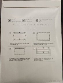Fep film pre 3D SLA tlaciarne 140x200mm