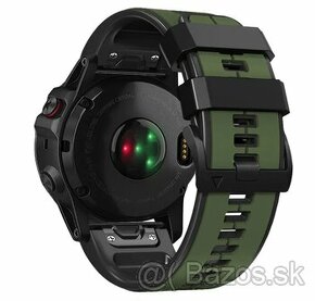 Remienok Easyfit pre Garmin Fenix 3,5X,6X,7X,26mm,army-black