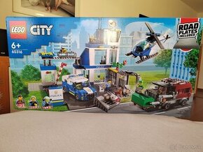 LEGO City - Policajná stanica 60316 - NOVÉ