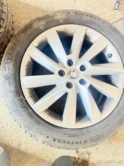 5x112 R17 215/55R17 originál škoda