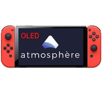 Nintendo Switch OLED 1TB Mario Red Edition Atmosphère/Hekate - 1