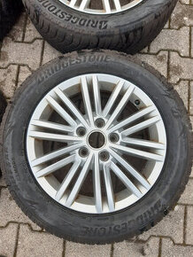 Sada hlinik. disk 4ks VW - BRIDGESTONE Blizzak  235/55 R17 - 1