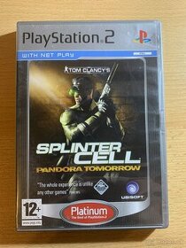 Hra na PS2 Splinter Cell Pandora Tomorrow