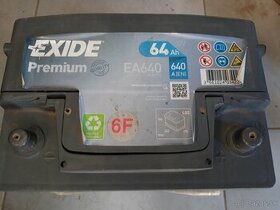 Autobatériu Exide Grémium 64Ah.EA640