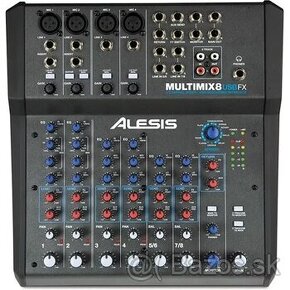 Alesis MultiMix 8 USB FX 8-Channel Mixer