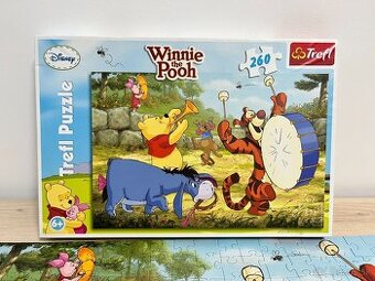 Puzzle Disney Macko Pooh Medvedík Pú 260 ks 60x40