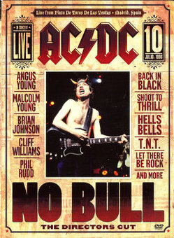 dvd AC/DC ‎– No Bull (The Directors Cut) 1996 digipack