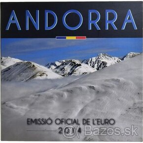 ANDORRA SET 1c-2€ 2014