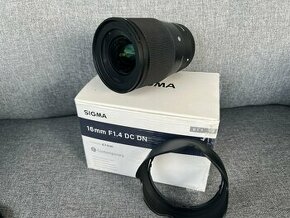 Sigma 16mm F1,4 DC DN, Sony E-mount - 1