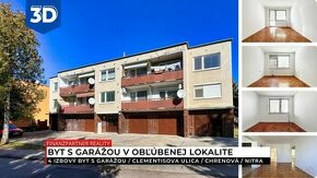 4 izbový byt s garážou, Chrenová, Nitra - 1