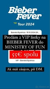 Bieber fever VIP (dohoda mozna)