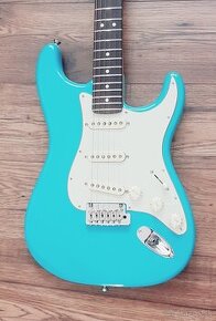 Fender American Professional II Miami Blue + DARCEK