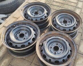 4x100 R14  Mazda plechové disky - sada