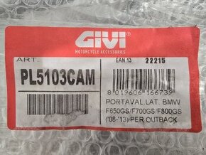 GIVI BOČNÉ NOSIČE BMW, kód GIVI PL5103CAM