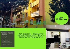 Ponúkame Vám na predaj veľký 2-izbový byt o výmere 66,19m2  