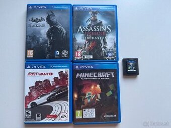 Predám 5 Playstation Vita hier, spolu za 30,-Eur