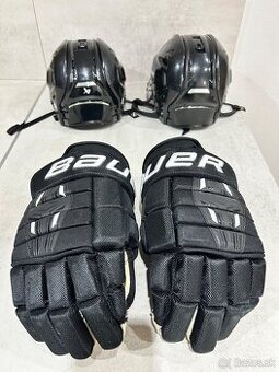 ✅ TOP RUKAVICE - BAUER PRO SERIES - č. 15 - 38 CM - BLACK ✅