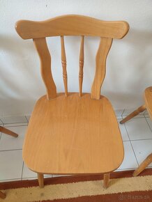 Stoličky z masívneho dreva - 1