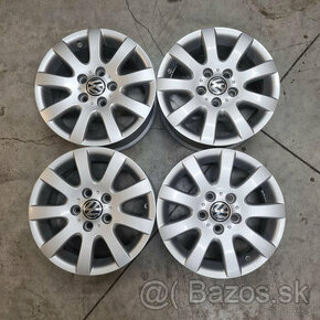 Originál Volkswagen GOLF disky 5x112 R15 ET50 - 1