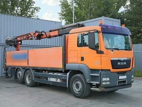 MAN TGS 26.480, ZVEDACÍ NÁPRAVA, HYDRAULICKÁ RUKA TEREX 145. - 1