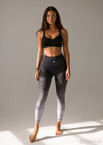 fitness leginy KFIT Cloudy, velkost XS, nove s visackou