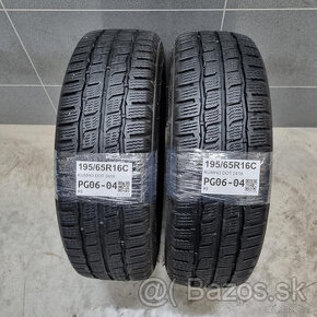 Dodávkové zimné pneu 195/65 R16C KUMHO DOT2418