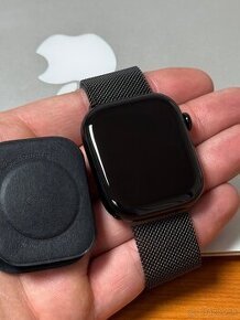 Apple Watch 10 46mm Jet Black - nové, rok záruka